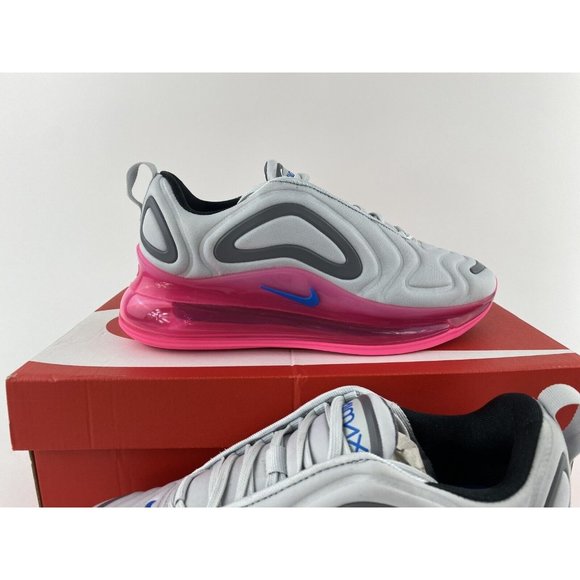 Nike Air Max 720 Gray Pink Youth Size 5Y Sneakers Shoes Youth NO SHOE BOX - Picture 5 of 11